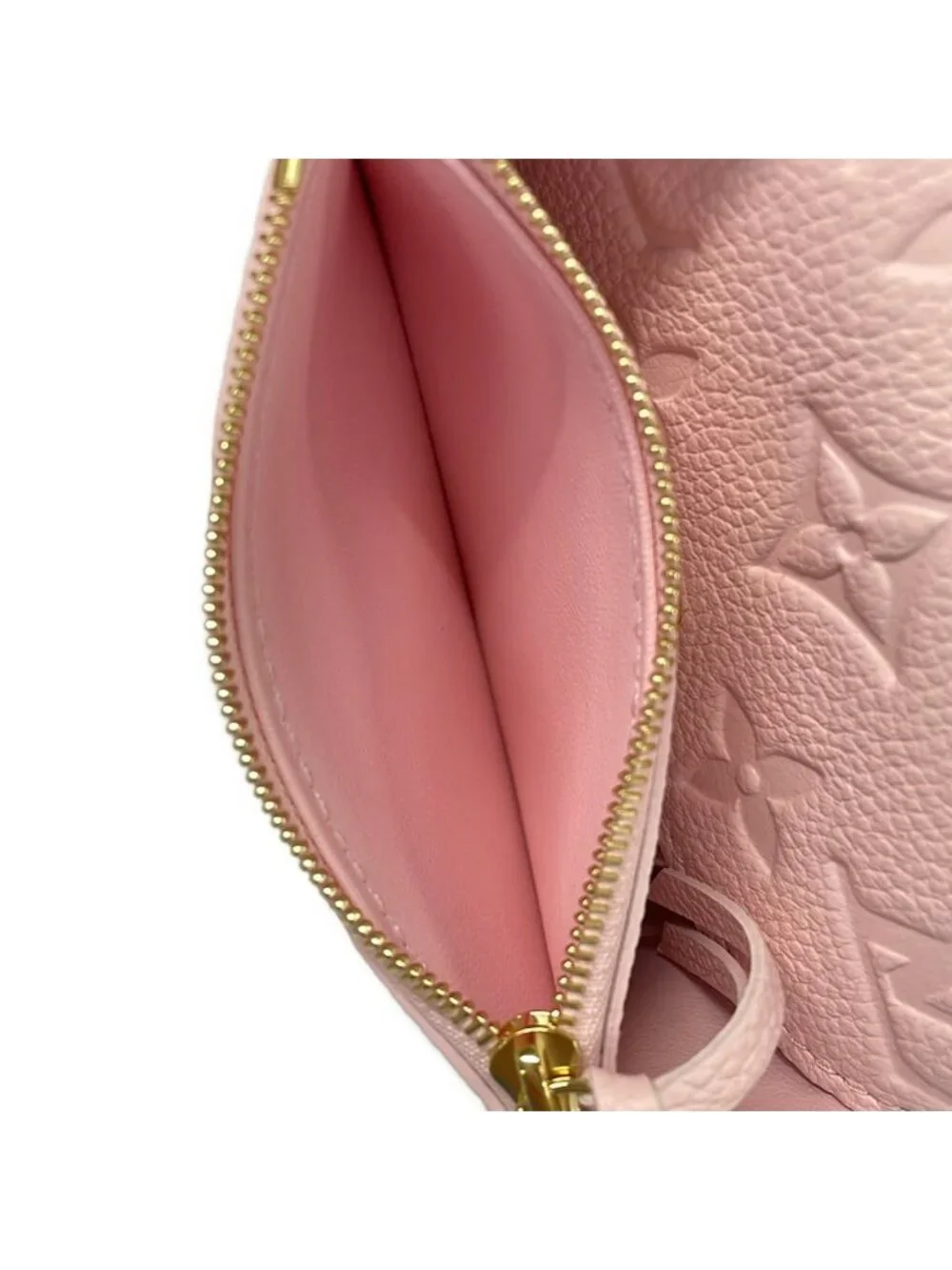 Louis Vuitton Coin Case Monogram Empreinte Porte-Monnaie Rosalie Confetti Pink